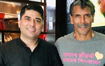 Ranveer Singh Jamwal with an Actor